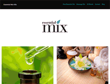 Tablet Screenshot of essentialmixoils.co.uk